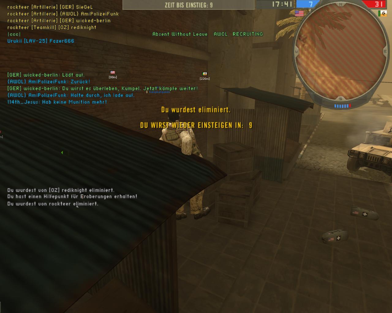 2x in Folge gekillt...